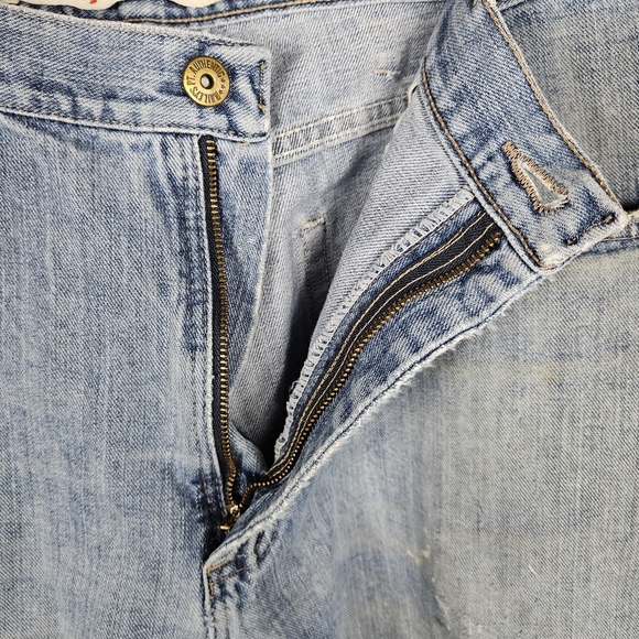 Baileys PT Authentic Denim Jeans Mens 36X29 Distressed Regular Fit Jeans - Picture 10 of 12